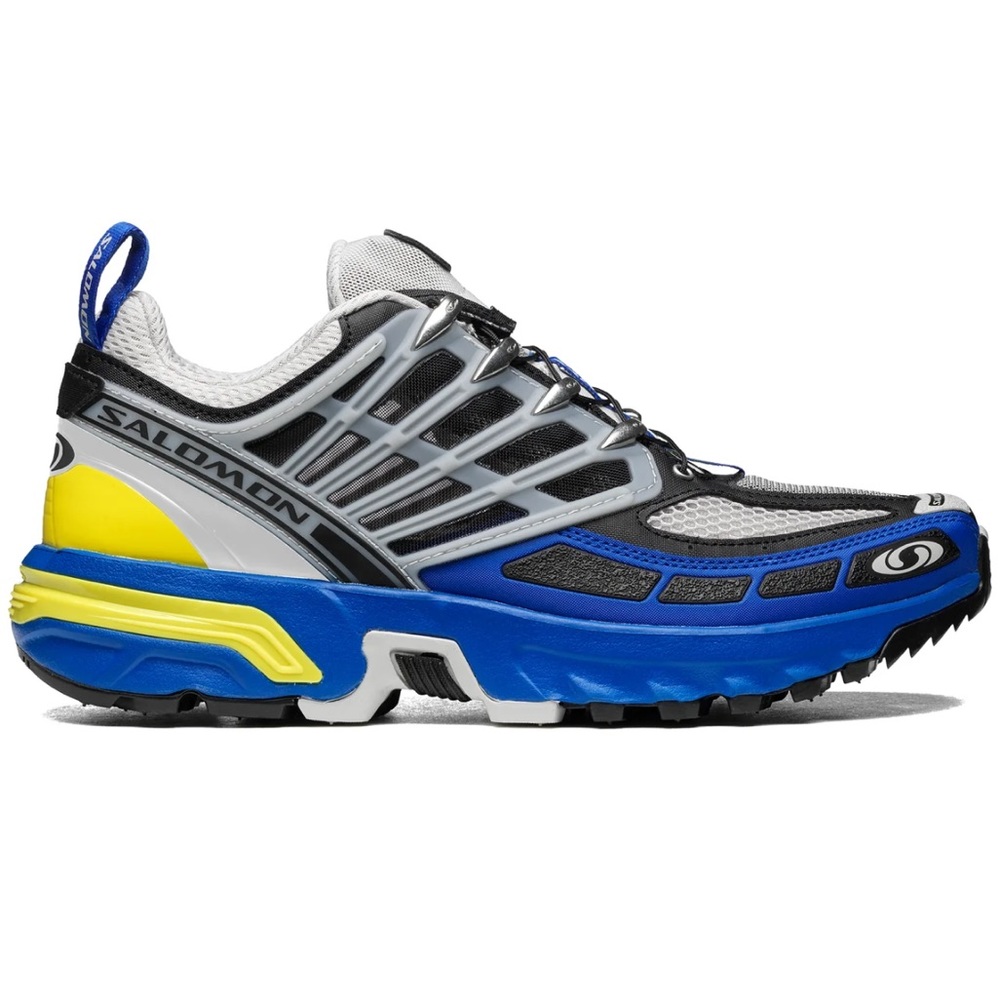 NWT Salomon ACS Pro Unisex Hiking Sport style Shoes in Lapis Blue / Buttercup - Picture 2 of 16